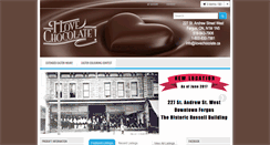 Desktop Screenshot of ilovechocolate.ca